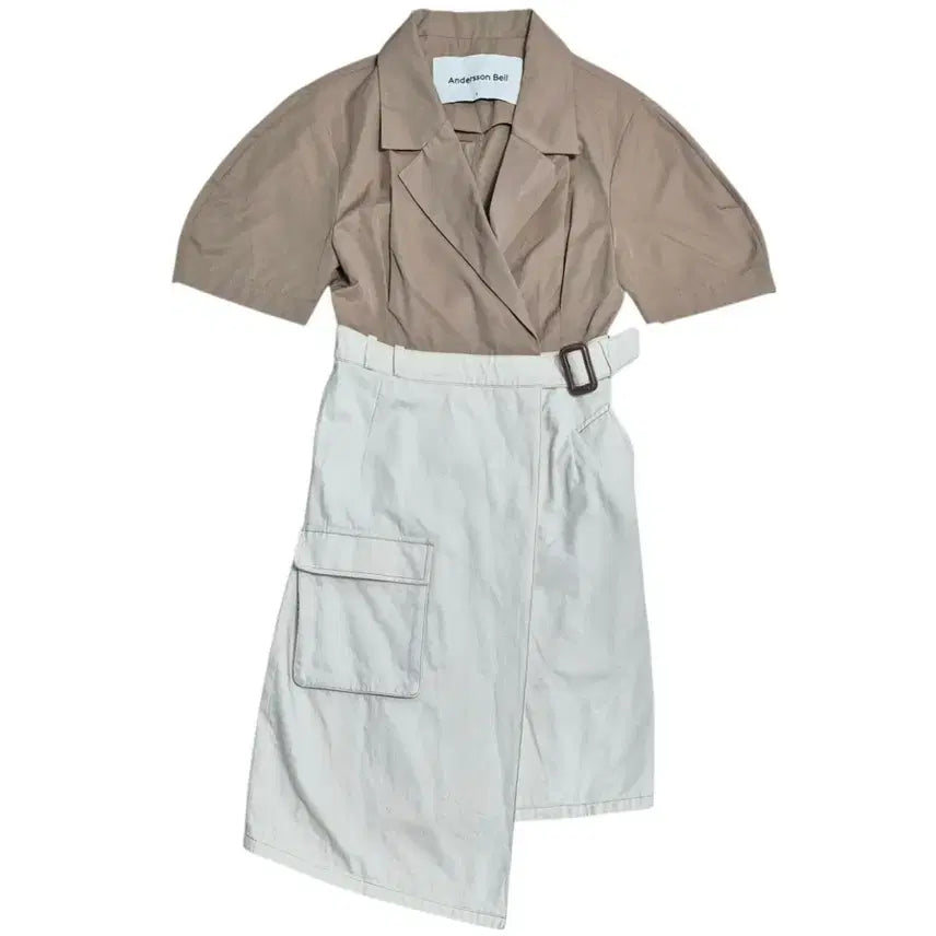 [BUNJANG] Andersson Bell Sophia Tailored Belted Dress / 앤더슨벨 소피아 테일러드 벨티드 원피스