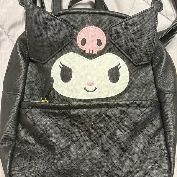[BUNJANG] Sanrio Kuromi Mini Backpack / 산리오 쿠로미 미니 백팩 정품