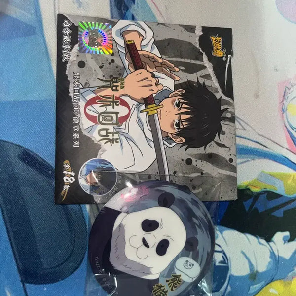 [BUNJANG] Jujutsu Kaisen 0 Badge Set / 주술회전 0 뱃지 세트 판다