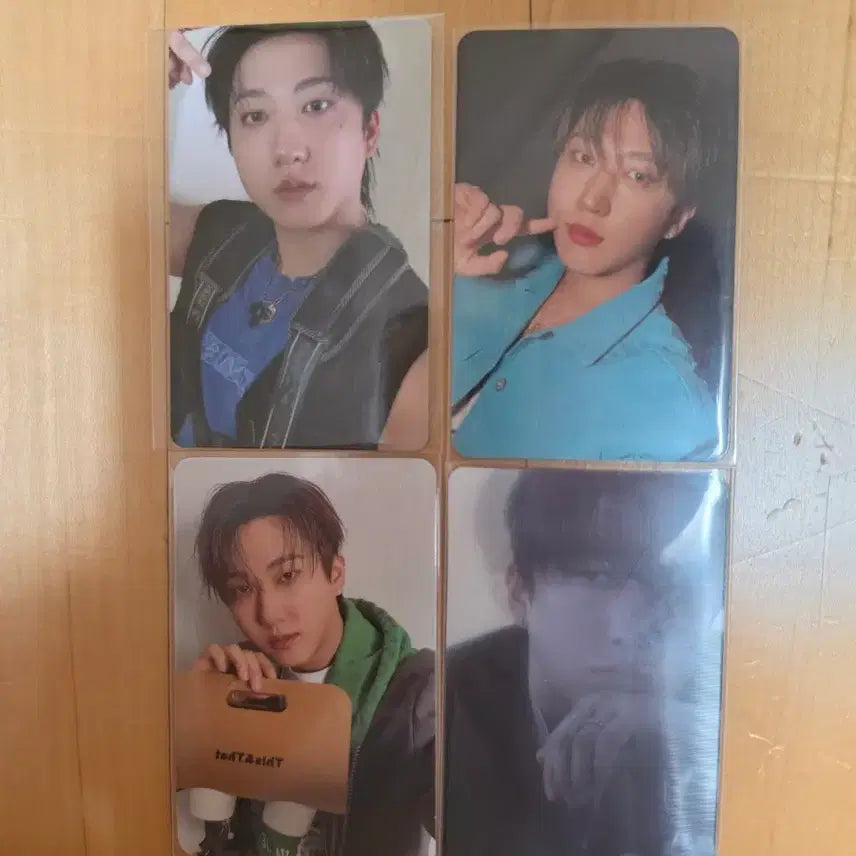 [BUNJANG] Stray Kids DISK & THAT Changbin Bundle Set Photocard / 스키즈 디스앤댓 앨포,특전 창빈 일괄 양도
