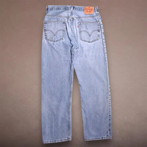 [BUNJANG] Levi's 505 Washed Denim Pants / 00's 리바이스 505 워싱 데님팬츠 A914