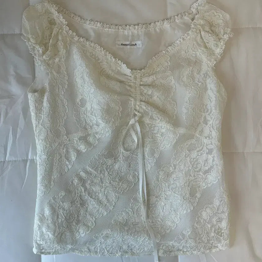 [BUNJANG] Vintage Lace Blouse / 빈티지 레이스 블라우스