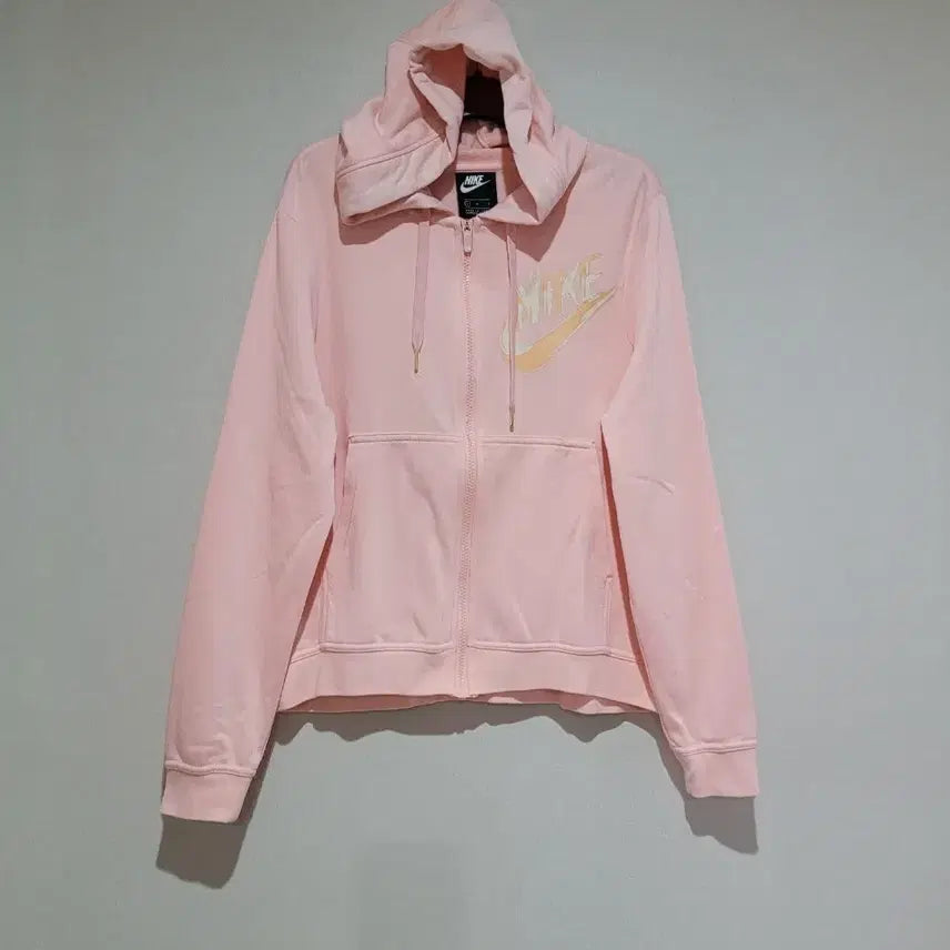 [BUNJANG] Nike Hooded Zip-Up Jacket Pink / 나이키 후드 집업 핑크