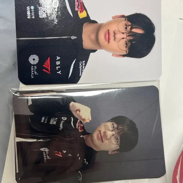 [BUNJANG] T1 Doran Bundle Set with T1 Fan Seat Photocard / 일괄 티원존 부스 도란 포카+티원팬석 포카세트 도란(변경가능)세트