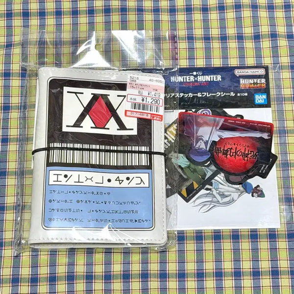 [BUNJANG] Hunter x Hunter Shimamuri Collaboration Sticker Book (Sealed) / 헌터헌터 시마무리 콜라보 씰북 스티커북 헌터헌터 라이센스 모양 미개봉