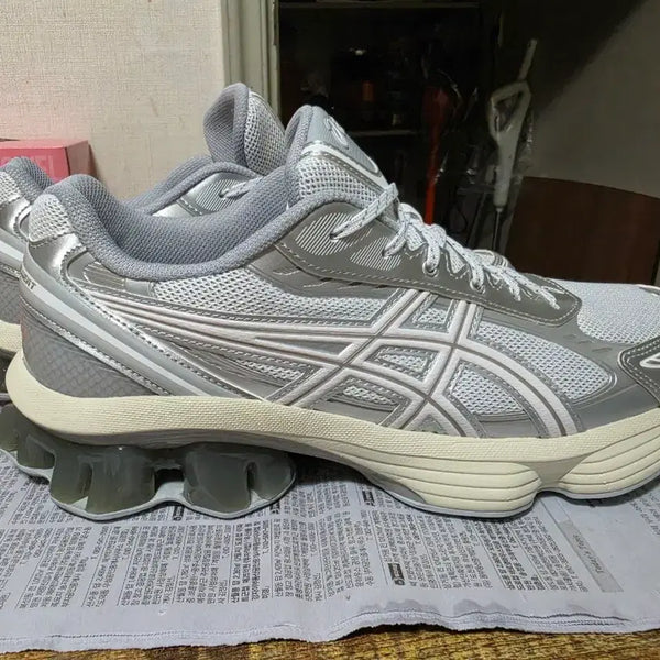 [BUNJANG] ASICS Gel-Kayano FLINT White Sneakers / 아식스 젤 키네틱 플루언트 280 화이트 판매합니다 s급
