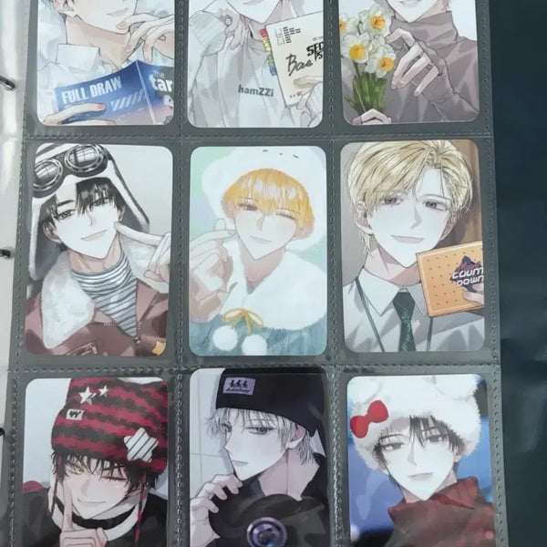 [BUNJANG] Demuth Winter Illustration Photocard 9-Type Set / 데못죽 9종 겨울 포카