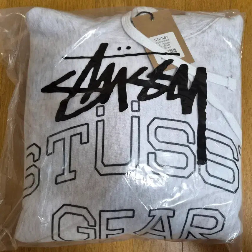 [BUNJANG] Stussy Gear Brushed Hoodie / (특가/무배)스투시기어 기모후드티 S