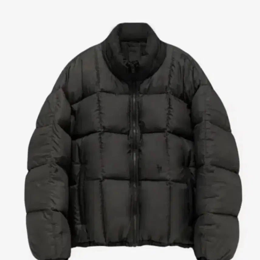 [BUNJANG] Politeu Patch Down Dark Charcoal Size 3 / 폴리테루 패치드 집 다운 다크 차콜 3사이즈