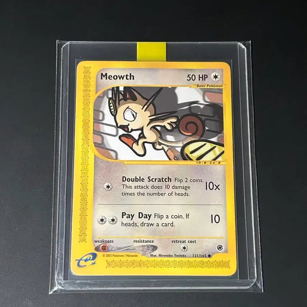 [BUNJANG] Pokemon English Version Meowth e-Card (Base Expansion Pack) / [포켓몬/영문] 나옹 e카드 (베이스확장팩)