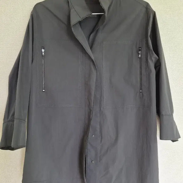 [BUNJANG] Time Grey Shirt / 타임 그레이 셔츠