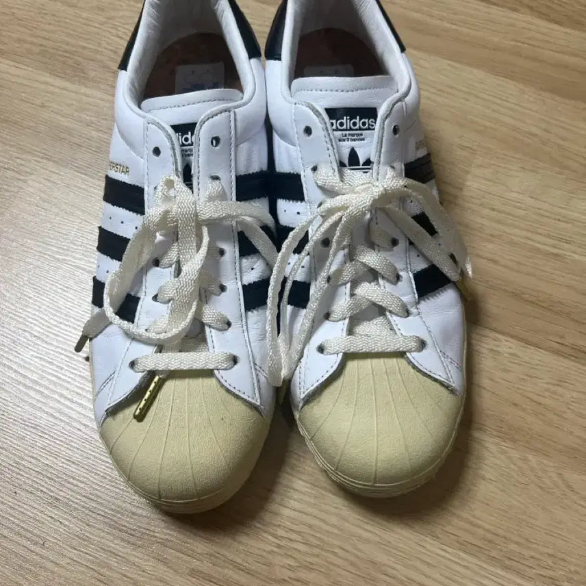 [BUNJANG] Adidas Superstar Premium FV2831 White Black / 아디다스 슈퍼스타 프리미엄 화이트 블랙 fv2831 280
