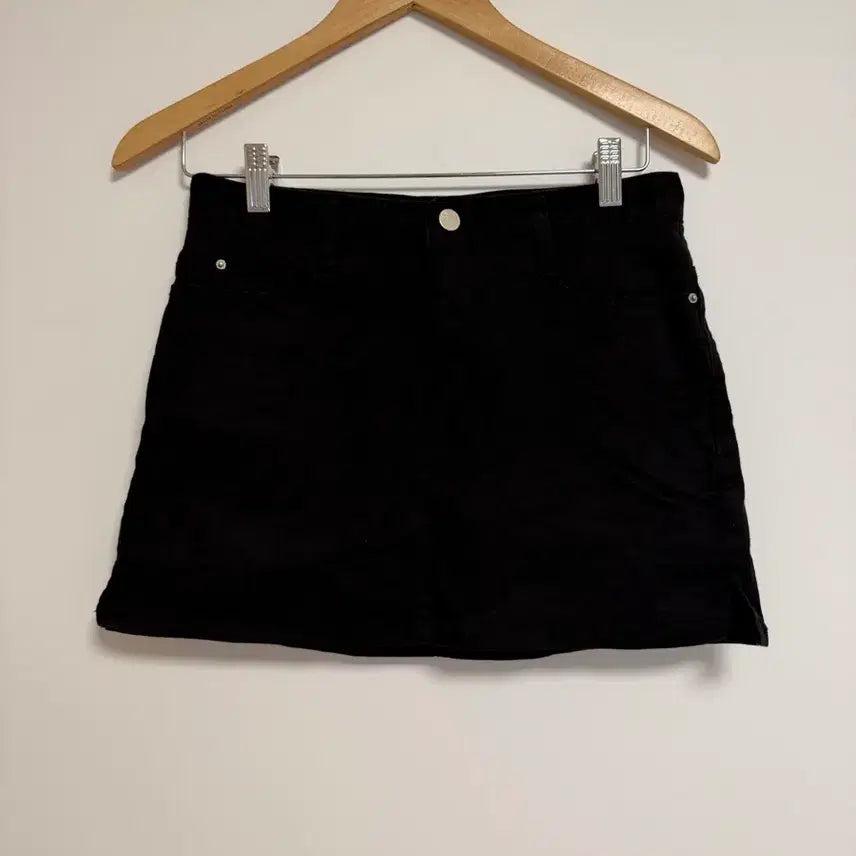[BUNJANG] Black Mini Skirt / 블랙 미니스커트