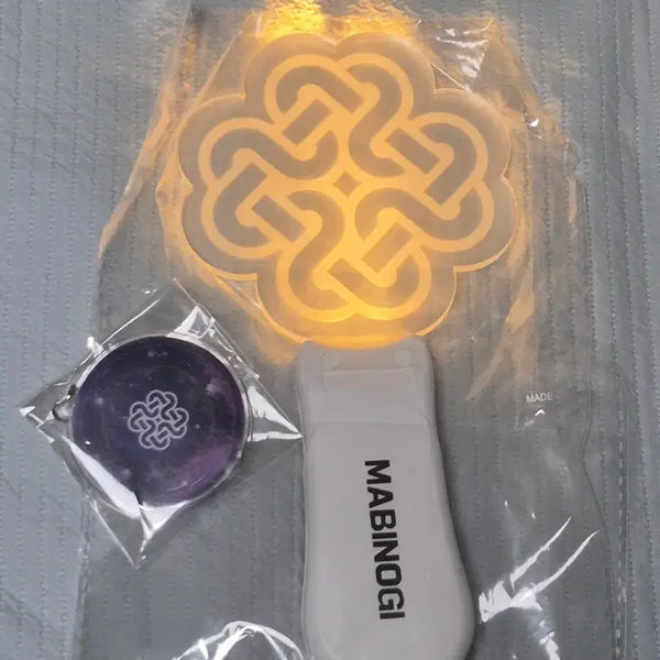 [BUNJANG] Mabinogi Fantasy Party 22nd Anniversary Lightstick Keyring Orange / 마비노기 판타지 파티 22주년 응원봉 키링 주황
