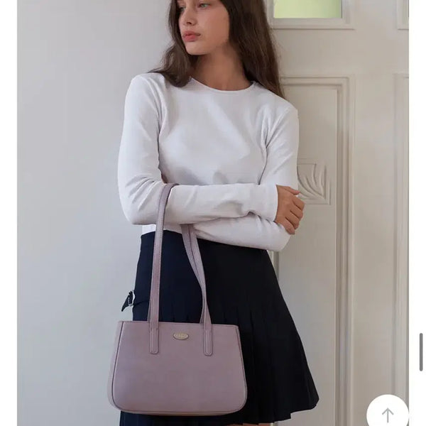 [BUNJANG] Dumaro Shoulder Tote Bag Lavender / 두마로 숄더백 토트백 라벤더