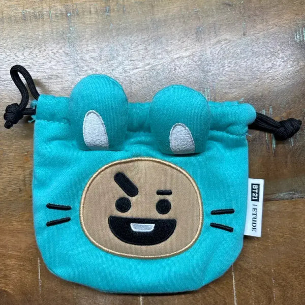[BUNJANG] BT21 x Etude House Pouch / BT21 에뛰드 파우치