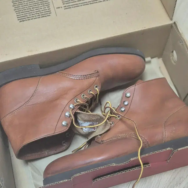 [BUNJANG] Red Wing Work Boots 2126 Brown Size 8D / 레드윙 워크 부츠 브라운 2126(260)