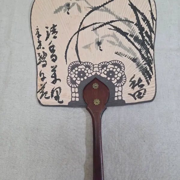 [BUNJANG] 1990s Unknown Artist Calligraphy Fan / 1990년대 작가미상 서화 부채