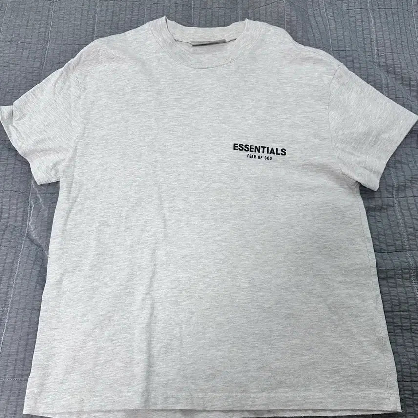 [BUNJANG] Fear of God Essentials T-Shirt Light Grey / 에센셜 피어오브갓 반팔티 S