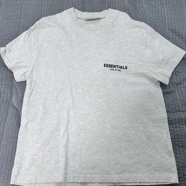[BUNJANG] Fear of God Essentials T-Shirt Light Grey / 에센셜 피어오브갓 반팔티 S