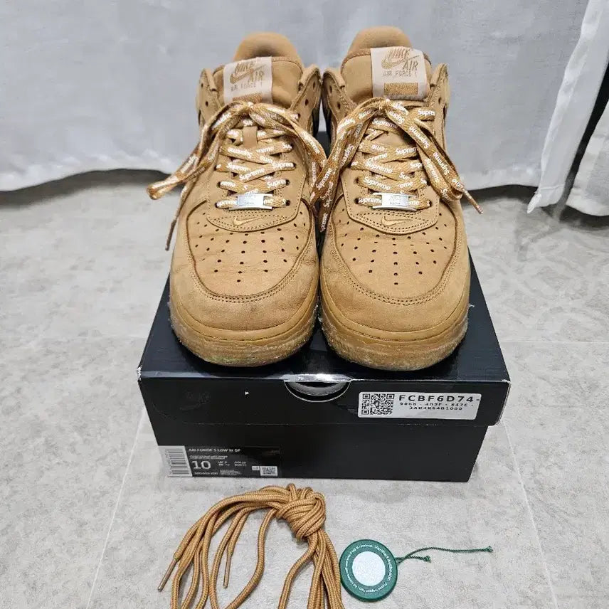 [BUNJANG] Nike x Supreme Air Force 1 Low Flax 280 / 나이키 x 슈프림 에어포스 1 로우 플랙스 280