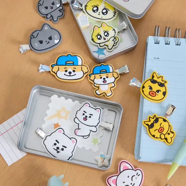 [BUNJANG] ENHYPEN ENCHIN Hairpin Bundle Set / 엔친 헤어핀 엔하이픈 원츄 녹스타 제이키 스노위 키슈 퓨니