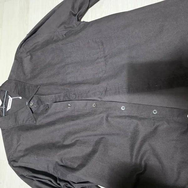 [BUNJANG] Blank Room Peach Dyeing Shirt Grey, Size 2 / [2] 블랭크룸 - 피치다잉셔츠 그레이프 [새상품]