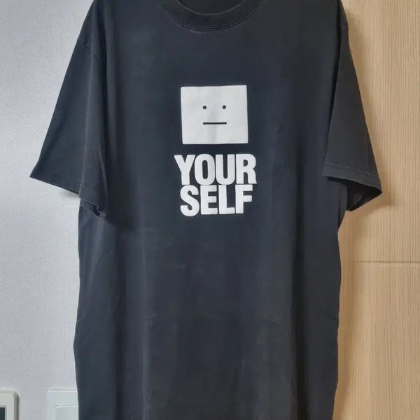 [BUNJANG] Acne Studios Face Logo Black T-Shirt XL / 아크네스튜디오 페이스 로고 블랙티 XL
