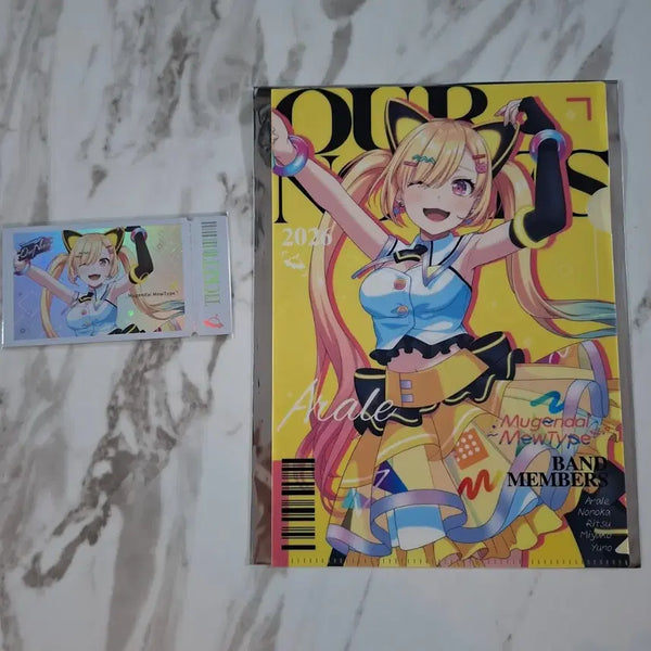 [BUNJANG] BanG Dream! Arale Clear File (Hologram Special Ticket + Full Combo Prize) / 서코 코믹월드 뱅드림! BanGDream! 아워노트 홀로그램 특전 티켓+풀콤보 특전 아라레 클리어 파일