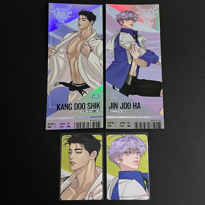 [BUNJANG] Team Rejin Gyeongi Ticket Bundle Set / 팀레진 경기 티켓 조개소년 강두식 진주하 일괄