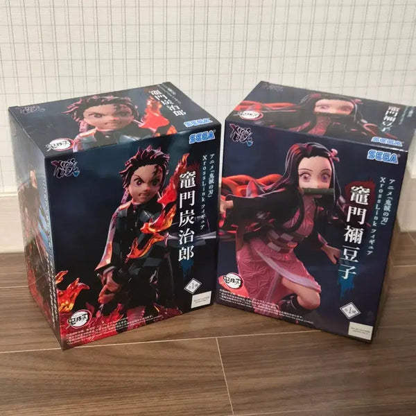 [BUNJANG] Demon Slayer Tanjiro & Nezuko Sega Figure (Sealed) / [미개봉] 귀멸의 칼날 세가 피규어 탄지로&네즈코 피규어