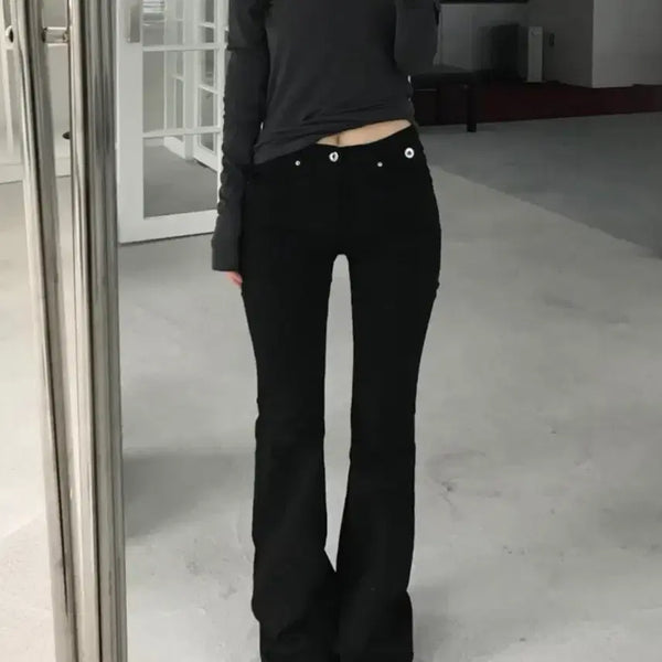 [BUNJANG] Kitten Luxe Cotton Bootcut Pants / 키튼 럭스 코튼 부츠컷 팬츠