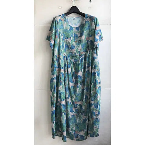 [BUNJANG] Altveni Patterned Loose Fit Dress Size 77 / 알트베니 정품/2025 - 77/새거수준