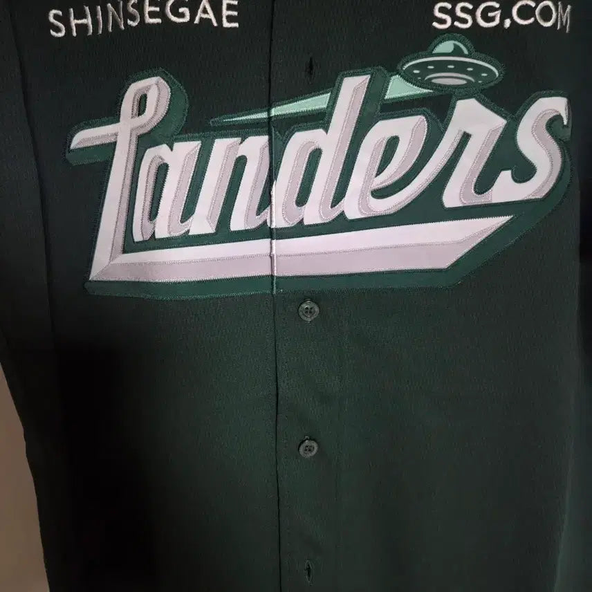 [BUNJANG] Dynafit SSG Landers Baseball Authentic Jersey XL / 새제품 다이나핏 SSG 랜더스 야구 어센틱 유니폼
