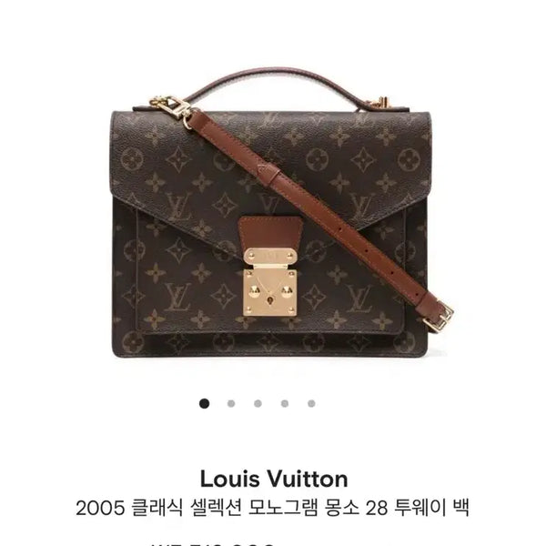 [BUNJANG] Louis Vuitton Monceau 28 Two-Way Bag Monogram / 루이비통 몽소 투웨이 백