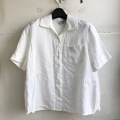 [BUNJANG] Bonis Sparks Linen Shirt / 보니스팍스 정품/2023- 66/새거수준