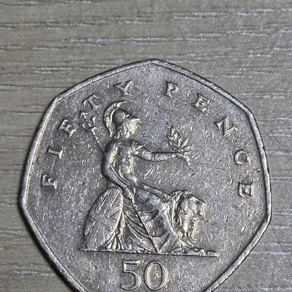 [BUNJANG] 1997 UK 50 Pence Coin / 1997년 영국 50펜스 동전