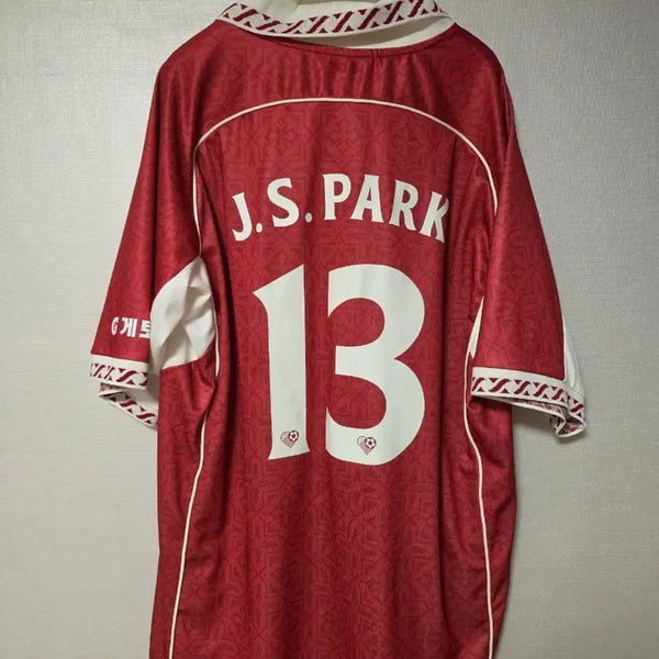 [BUNJANG] OGFC Park Ji-Sung Marked XL Jersey / [XL] OGFC 유니폼 박지성 마킹 중고