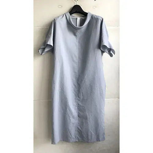 [BUNJANG] Barbaria Navy Plaid Summer One-Piece Dress (Size 66) / 아이잩바바 정품 -66/새거수준