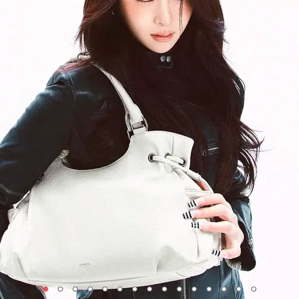 [BUNJANG] Stand Oil Mini Mystic Bag White / 스탠드 오일 브리지백 미니 미스틱 화이트