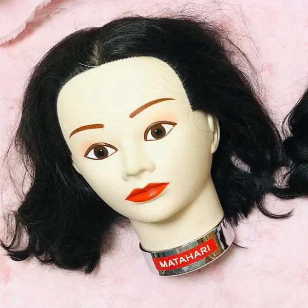 [BUNJANG] 100% Human Hair Wig for Hairdressing National Examination Practice / 헤어 미용 국가고시 자격 시험 드라이 이사도라 연습용 마타하리 인모 100% 통가발 판매