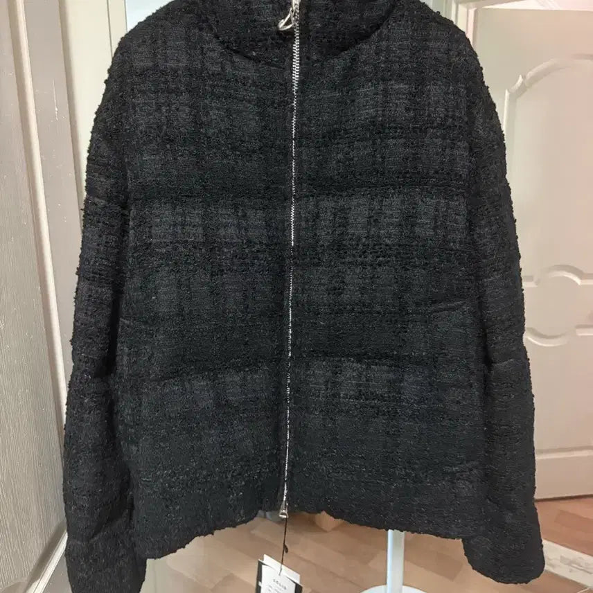 [BUNJANG] Solid Homme Tweed Jacket Black / 솔리드옴므 트위드 자켓 블랙