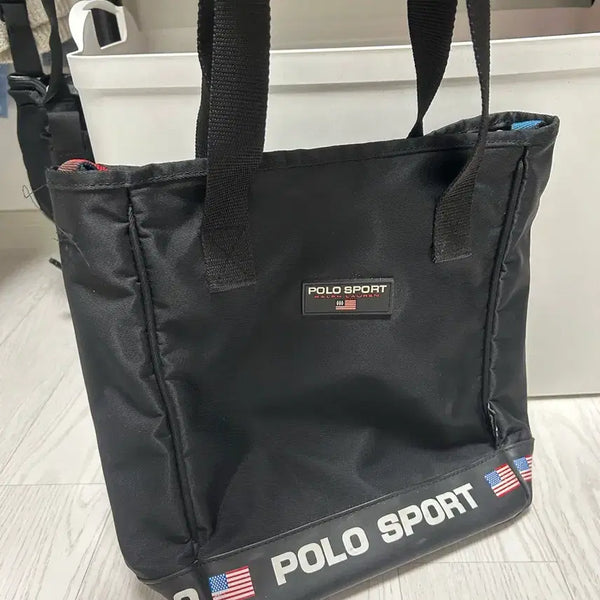 [BUNJANG] Polo Sport Shopper Bag Black / 폴로 스포츠 쇼퍼백 블랙