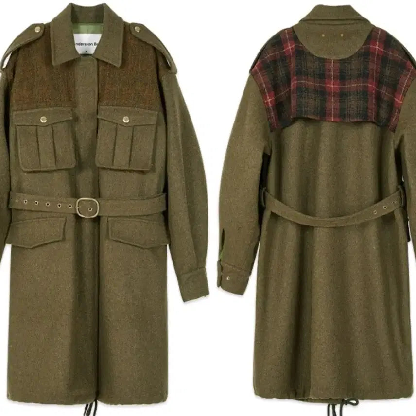 [BUNJANG] Andersson Bell Contrast M-65 Field Coat XS / 앤더슨벨 콘트라스트 M-65 필드 코트 xs