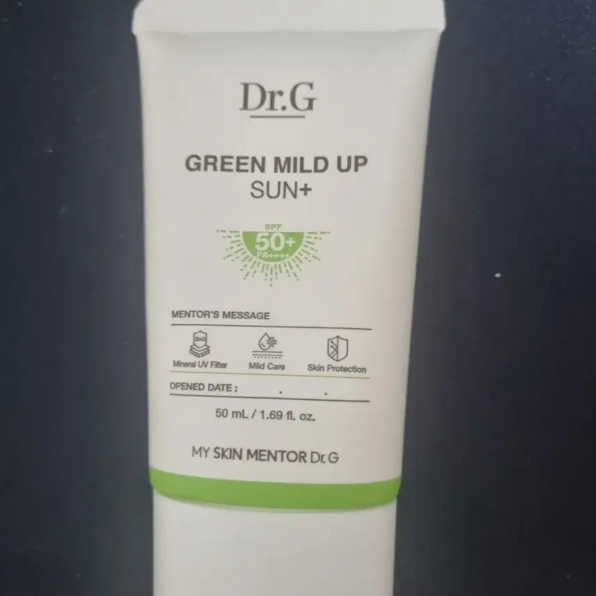 [BUNJANG] Dr.G Green Mild Up Sun Plus SPF 50+ PA++++ 50ml / 새상품 닥터지 그린 마일드 업 선 플러스 50ml