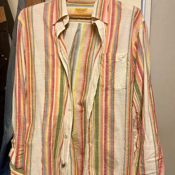[BUNJANG] Original Madras Trading Company Button-Down Shirt / ORIGINAL MADRAS TRADING COMPANY 버튼다운 셔츠