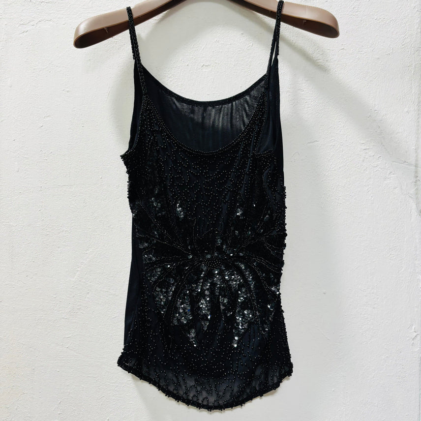 [BUNJANG] Fairy String Strap Camisole / 페어리 스탱글 포인트 끈나시