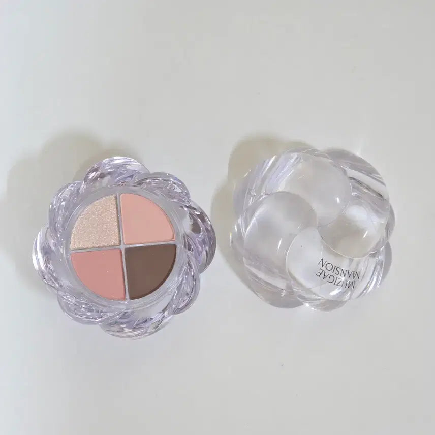 [BUNJANG] Mujigae Mansion Twist Pot Eye Palette 01 Fairy Pink / 무지개맨션 트위스트 팟 아이팔레트 01 페어리 핑크