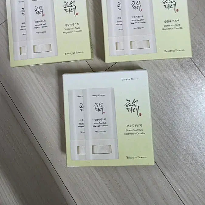 [BUNJANG] Chosungah Beauty Sun Stick Bundle Set (3 Boxes) / (미개봉)조선미녀선스틱 2개+3박스 일괄