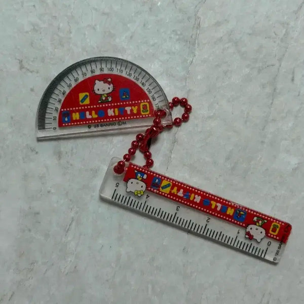 [BUNJANG] Sanrio Angle Measure Ruler Gacha / 산리오 자 각도기 가챠